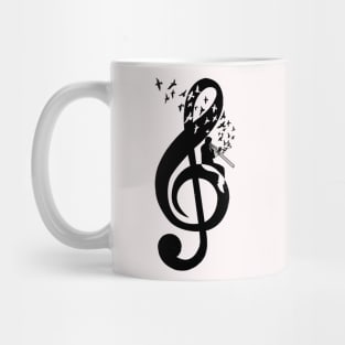 Treble Clef -  Trombone Mug